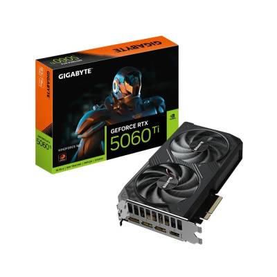 SC-G5060TI-W Gigabyte GeForce RTX 5060 Ti WINDFORCE 16GB GDDR7 128 bit ...